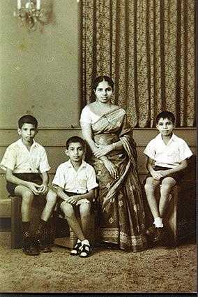 Shantha Aiyya,Jayantha Aiyya,my mother and me